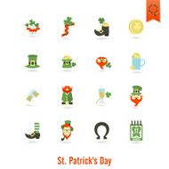 Saint Patricks Day Isolated Icon Set N46