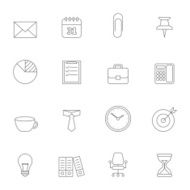 Office Line Icons