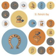 Saint Patricks Day Icon Set N73