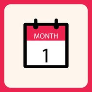 month icons