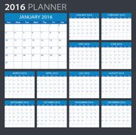 Planner 2016 - illustration