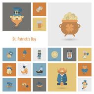 Saint Patricks Day Icon Set N83