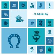 Saint Patricks Day Icon Set N84