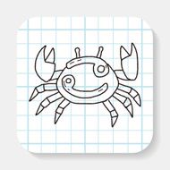 cancer Constellation doodle