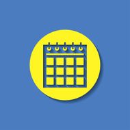 icon of calendar N17