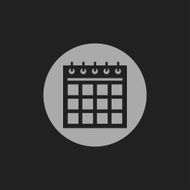 icon of calendar N18