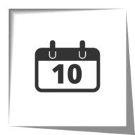 calendar paper cut out