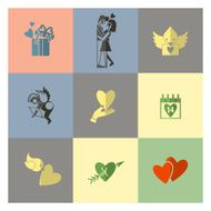 Happy Valentines Day Icons N15