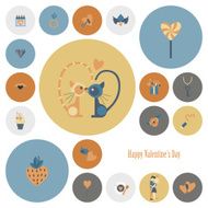 Happy Valentines Day Icons N19