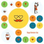 Happy Valentines Day Icons N21