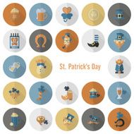 Saint Patricks Day Icon Set N107