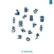 Saint Patricks Day Isolated Icon Set N68