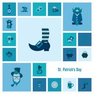 Saint Patricks Day Icon Set N110