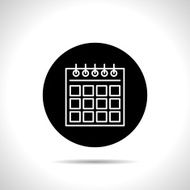 icon of calendar N20