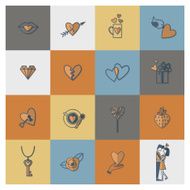 Happy Valentines Day Icons N37