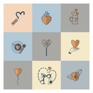 Happy Valentines Day Icons N40
