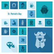 Saint Patricks Day Icon Set N115