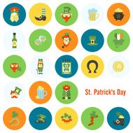 Saint Patricks Day Icon Set N117