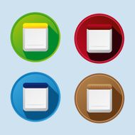 Calendar Flat Icon With More Variants N2