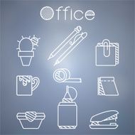 office stuff icon