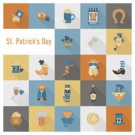 Saint Patricks Day Icon Set N122