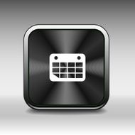 Vector calendar icon Flat design N2