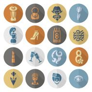 Womans Day Icon Set N30
