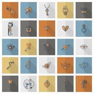 Happy Valentines Day Icons N43