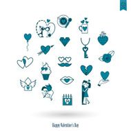 Happy Valentines Day Icons N45