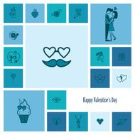 Happy Valentines Day Icons N47