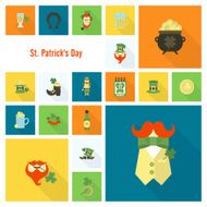 Saint Patricks Day Icon Set N126