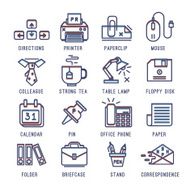 Set of vector icons