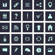 Universal Icon Set For Website &amp; Mobile N118