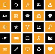 Universal Icon Set For Website &amp; Mobile N124