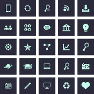 Universal Icon Set For Website &amp; Mobile N125