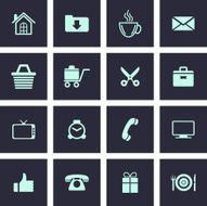Universal Icon Set For Website &amp; Mobile N133
