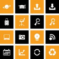 Universal Icon Set For Website &amp; Mobile N136
