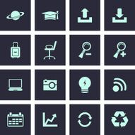 Universal Icon Set For Website &amp; Mobile N137