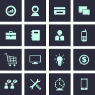 Universal Icon Set For Website &amp; Mobile N145