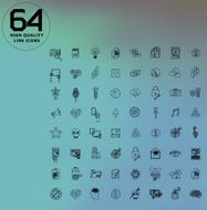 universal modern icons for web and mobile app N5