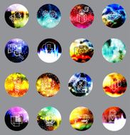 universal modern icons for web and mobile app N26