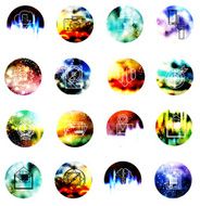 universal modern icons for web and mobile app N35