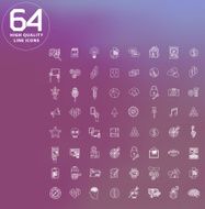 universal modern icons for web and mobile app N39