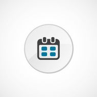 calendar icon 2 colored