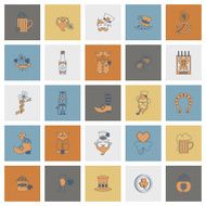 Saint Patricks Day Icon Set N143