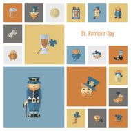 Saint Patricks Day Icon Set N144