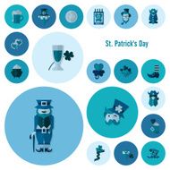 Saint Patricks Day Icon Set N155