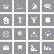 Universal Icon Set For Website &amp; Mobile N198