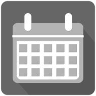 Flat Calendar Icon N5