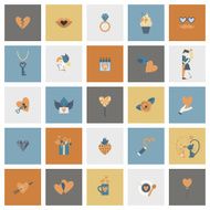 Happy Valentines Day Icons N94
